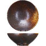 Салатник «Мак»; фарфор; 1л; D=205мм, H=80мм; медный Kunstwerk ZA0124-8-d