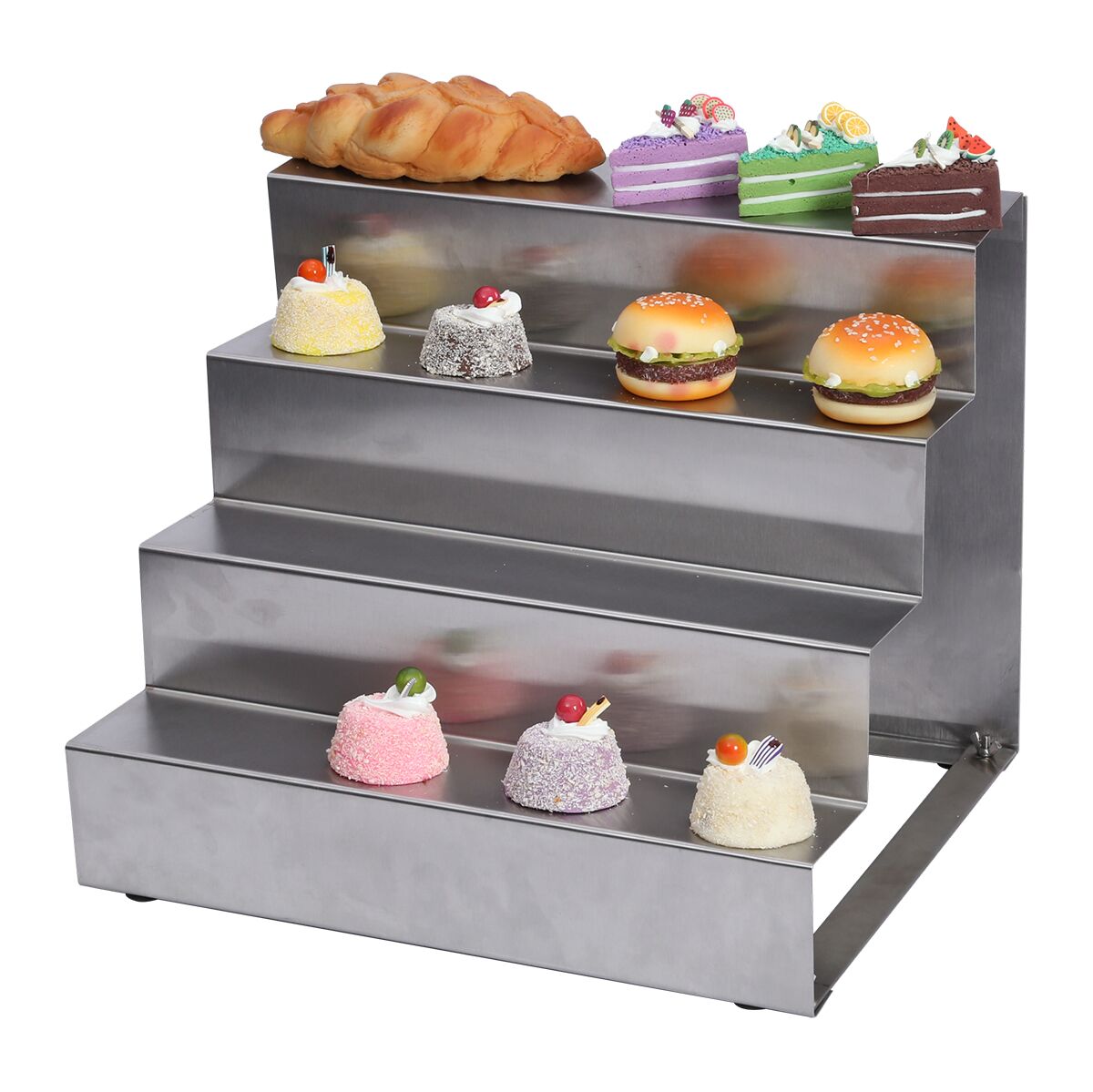 Горка сервировочная,четыре ступеньки,метал.,38х30х30 cм P.L. Proff Cuisine RCC3830