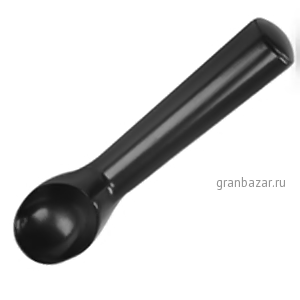 Ложка д/мороженого б/механизма; алюмин.,тефлон; D=60,L=165мм; черный ILSA 10870000AVV