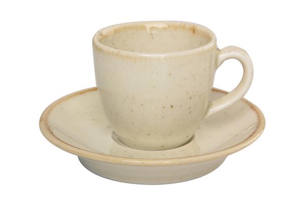 Блюдце для кофейной чашки YELLOW фарфор, d 120 мм, h 19 мм, желтый Porland 122112 желтый