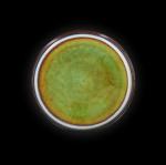 Тарелка мелкая Corone Verde d=223 мм синий+зеленый фарфор