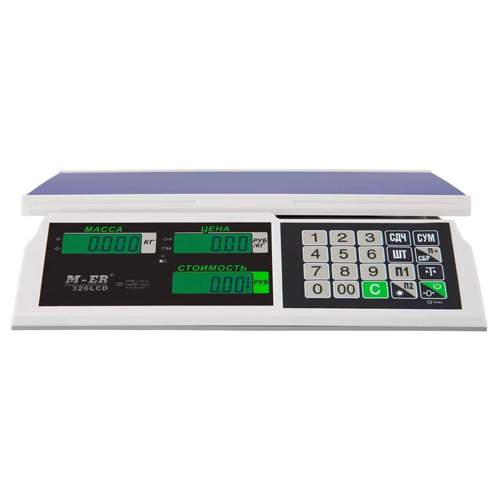 Торговые настольные весы M-ER 326 AC-32.5 