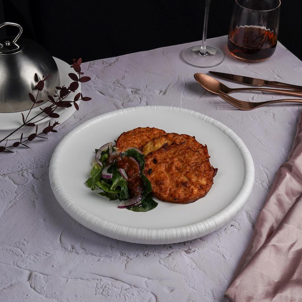 Блюдо White Moon d 280 мм h30 мм круглое P.L. Proff Cuisine ZA0509-11-ME
