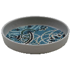 Блюдо, поднос меламиновый Damask Blue 123х26мм P.L. Proff Cuisine JW35105-TAI