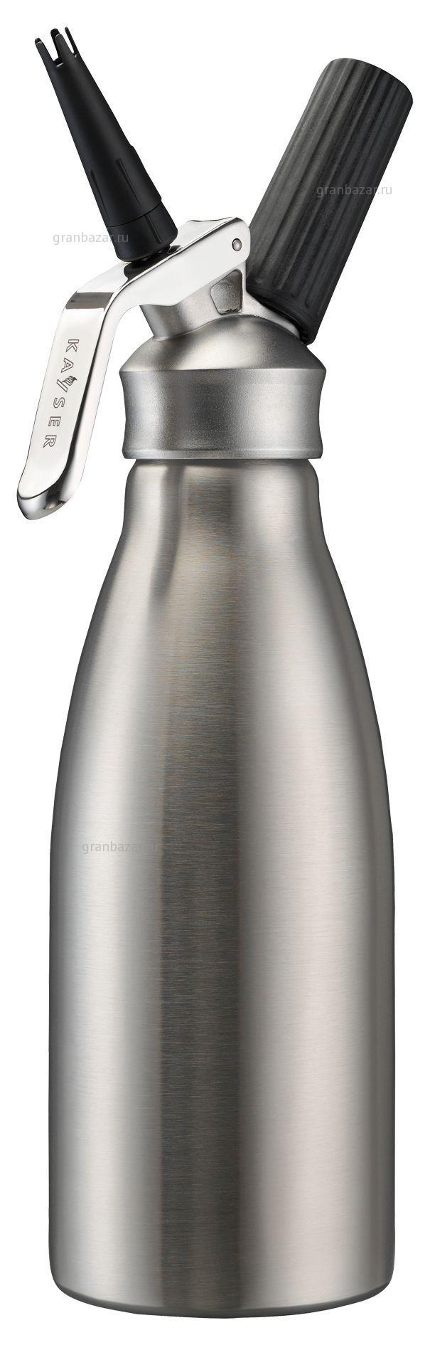 Сифон (кремер) для взбивания сливок 1,0 л. нерж/нерж Inoxcreamer Kayser 4101