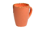 Кружка ORANGE фарфор, 260 мл, d 75 мм, h 100 мм, оранжевый Seasons Porland 420729 оранжевый