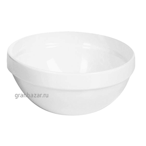 Миска; пластик; D=23,H=10см; белый Paderno 44837-25