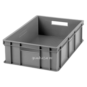 Контейнер д/хран.продукт.; пластик; 31л; H=32,L=40,B=30см; серый Paderno 44521-31