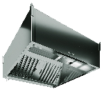 Зонт вытяжной пристенный RESTOINOX ЗВПК-13/07 1300х700х40