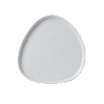 Тарелка треугольная мелкая CHEFS Walled с прямым бортом Chefs Plates 200мм h20мм White CHURCHILL WHWT211