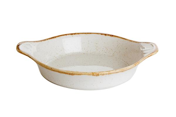Форма для запекания BEIGE фарфор, d 210 мм, h 55 мм, цвет бежевый Seasons Porland 602928 бежевый