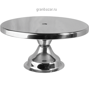 Подставка д/торта; сталь; D=32,H=16см; металлич. ILSA 41660320ICV