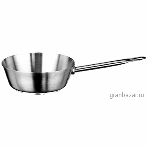 Сотейник; сталь; 1.6л; D=200,H=70,L=402мм; металлич. Paderno 11012-20
