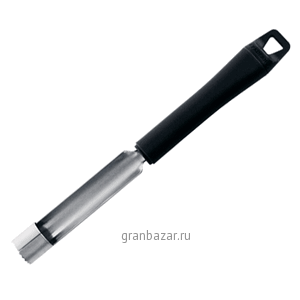 Нож д/удаления сердцевины; сталь,полипроп.; L=225/110,B=20мм; черный Paderno 48280-25