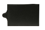 Блюдо для сыра BLACK фарфор, 210х350 мм, h 8 мм, черный Seasons Porland 358134 черный