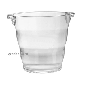 Ведро д/шампанского; акрил; 3.5л; D=20,H=20см; прозр. ILSA 25900200ACR