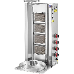 Аппарат для донера REMTA D 08Z газовый без мотора, 4 горелки
