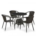 Комплект мебели из искусственного ротанга T707ANS/Y137C-W53 4 Pcs Brown 