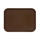 Поднос прямоугольный; пластик; L=41, B=30см; коричнев. Cambro 1216FF167