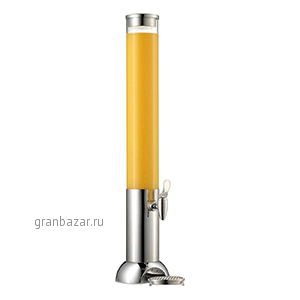 Диспенсер д/сока; сталь нерж.; 4л; H=82.5,L=19см Frilich ESC 040 E100