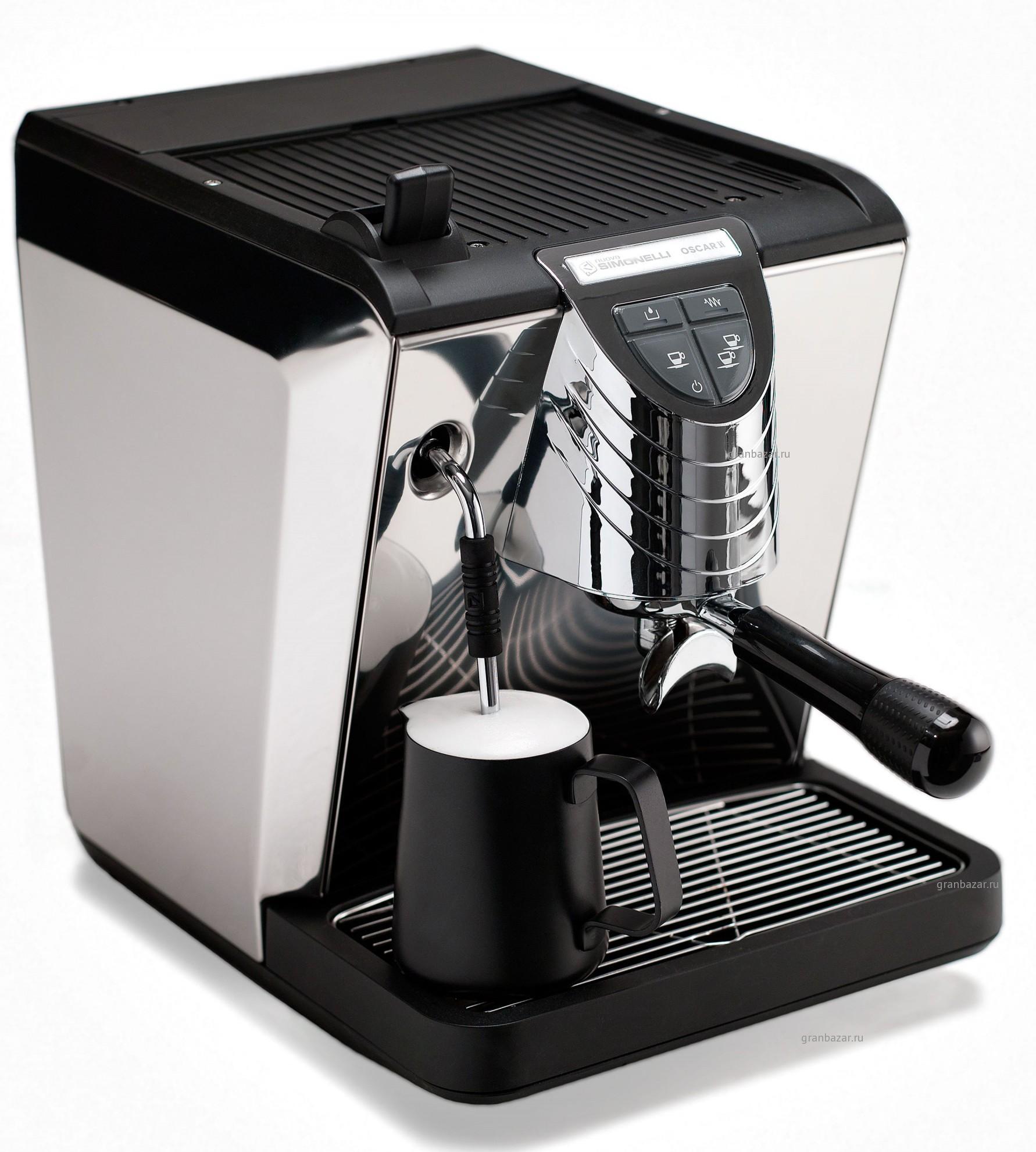 Кофемашина Nuova Simonelli Oscar II tank Black+prof.pressostat