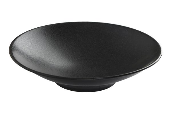 Чаша для салата BLACK фарфор, 500 мл, d 200 мм, h 50 мм, черный Seasons Porland 177820 черный