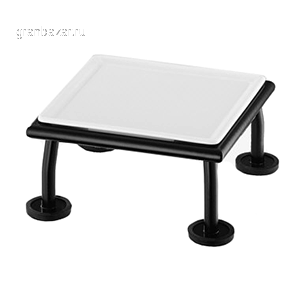 Блюдо на подст.; фарфор,металл; H=75,L=150/180,B=150мм Frilich RB 621 Z 003