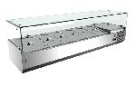 Витрина холодильная для ингредиентов Koreco VRX/1200/330 fg 5*GN1/4 -150 мм