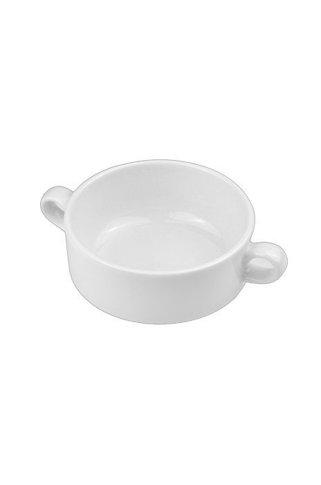 Бульонница White 300 мл. d=110 мм. h=50 мм. белый, форма 