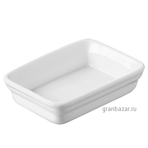 Форма д/запекания; фарфор; 20мл; H=2,L=7,B=5см; белый REVOL 615476