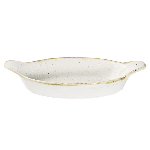 Форма для запекания овальная с ручками Stonecast 232х125мм 0,38л Barley White Churchill SWHSIOEN1