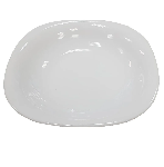 Тарелка глубокая 210х210х34 мм 350-500 мл опаловое стекло (стеклокерамика) NORMA CLASSIC