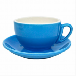 Чайная пара Barista 270 мл синяя фарфор P.L. Proff Cuisine