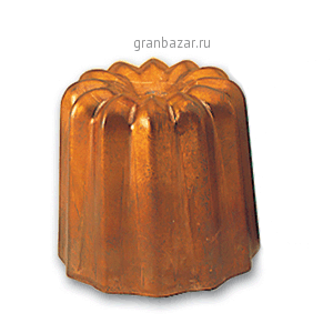 Форма конд. «Каннеле»; медь; D=35,H=35мм MATFER 340415