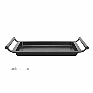 Противень 2ручки; алюмин.,тефлон; H=5,L=43,B=28см; черный Pintinox 330029-45