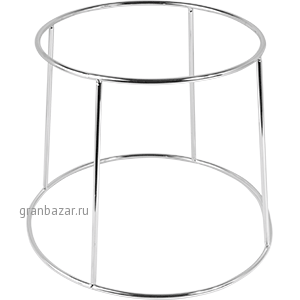 Подставка д/подноса; сталь; D=20,H=19см; металлич. ILSA 13840200IVV