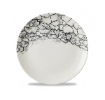 Тарелка мелкая 260 мм, без борта, цвет Kintsugi Quartz Black Churchill KAQBEV101
