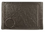 Блюдо для стейка Black Star 350х240х22 мм фарфор P.L. Proff Cuisine