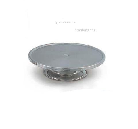 Подставка для торта d=320 мм h=85 мм нерж. MGSteel CKS2