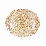 Блюдо овальное без борта Studio Prints Raku 270х229мм Garnet Orange Churchill RKGOOP581