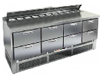 Саладетта HICOLD SLE2-2222GN с крышкой