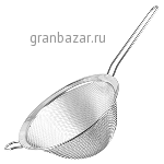 Сито-конус «Проотель» сталь; D=12.5,H=10,L=32см; металлич. Prohotel SCS12