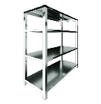 Стеллаж кухонный Restoinox СТП-9/4