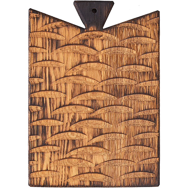 Доска для подачи; дуб; H=25,L=260,B=180мм; PPwood Q214O-01N