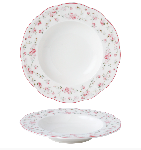 Тарелка глубокая  Retro Ritz-La Vie En Rose 275 мл d 230 мм  Noble 305004A-G001-K007