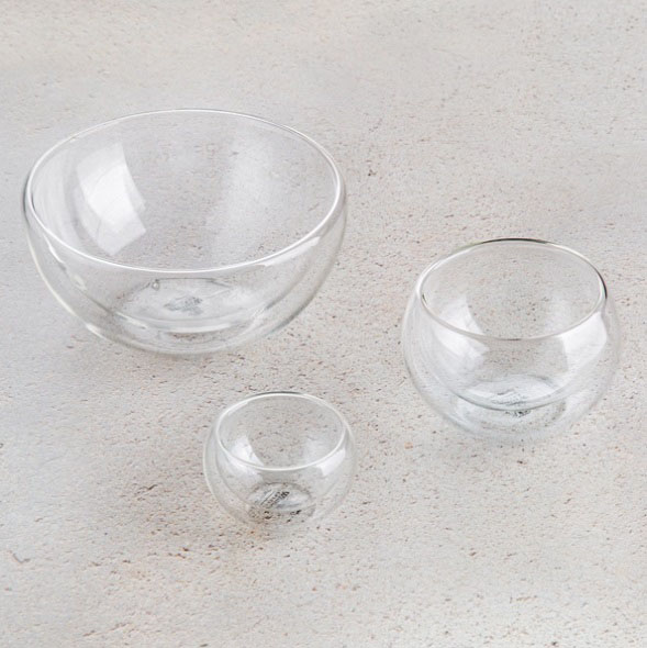 Соусник 80 мл. d=55 мм. с дв. стенками Thermo Glass Wilmax /6/216/ 888751