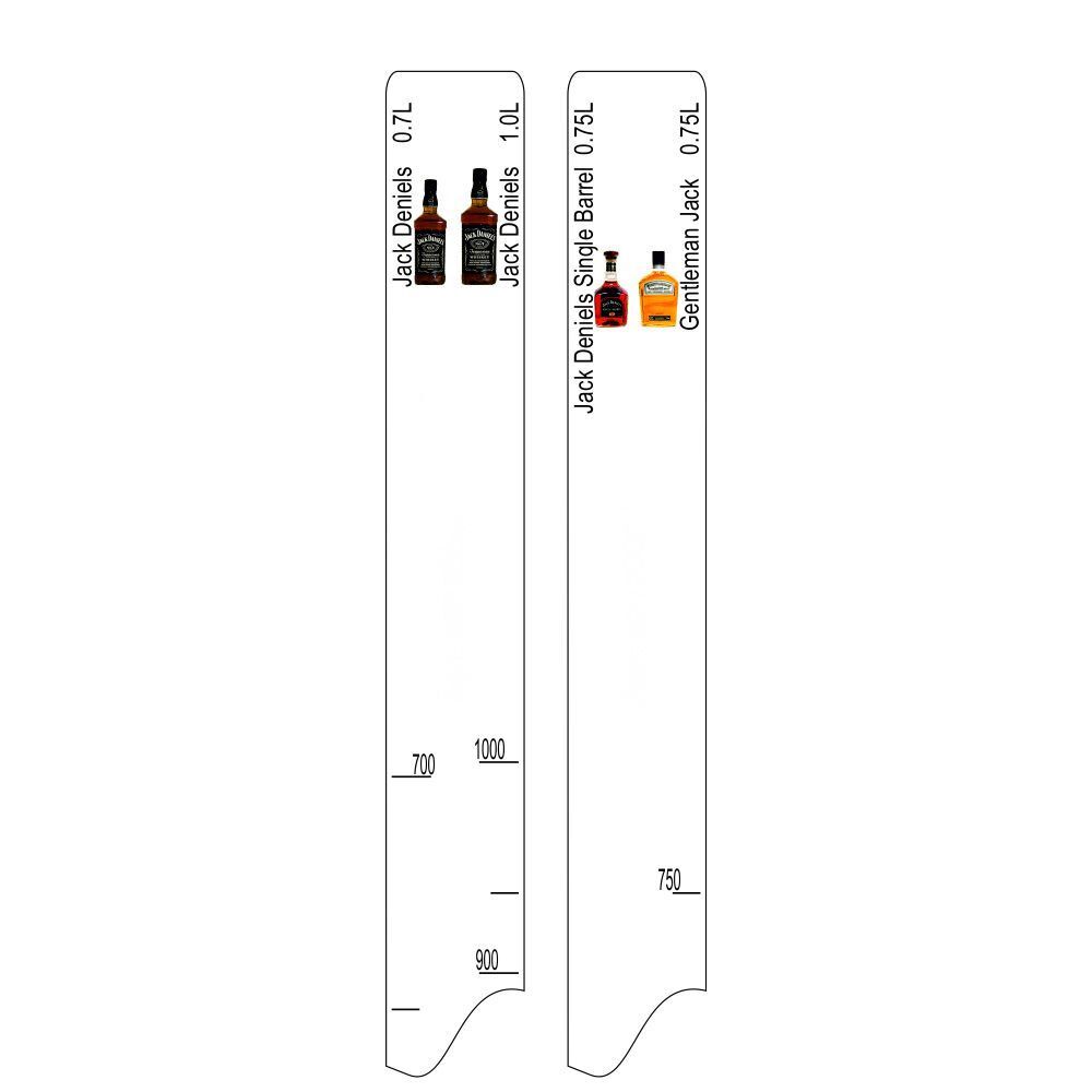 Барная линейка Jack Deniels (700мл/1л) / Single Barrel (750мл) / Gentleman Jack (750мл), P.L. Proff Cuisine (2020)