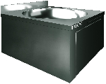 Рукомойник настенный коленный Restoinox РНКX-40/40-Б
