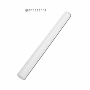 Скалка; пластик; D=4.8,L=50.5см; белый MATFER 140018