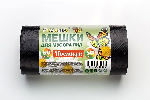 Пакет для мусора ПНД 60л черный РОМАШКА